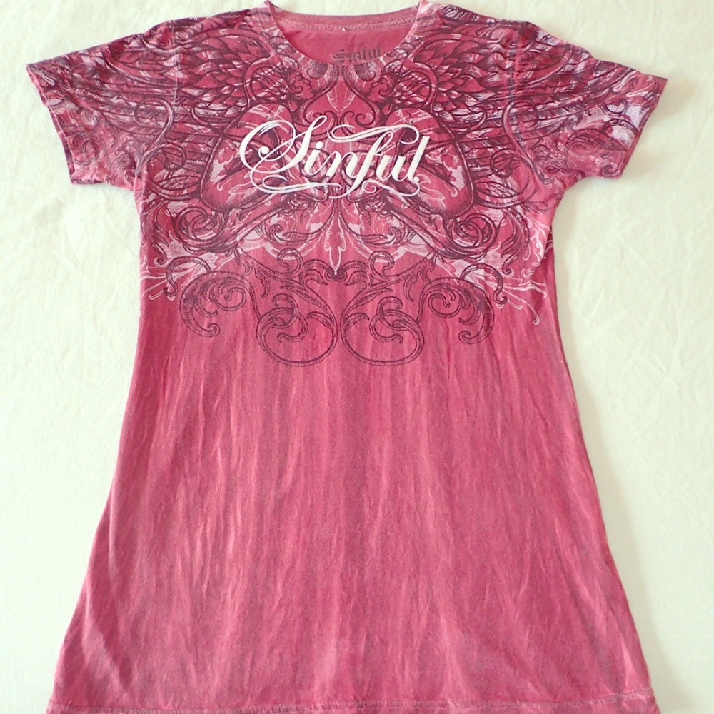 Women’s Sinful Shirt Sz Large